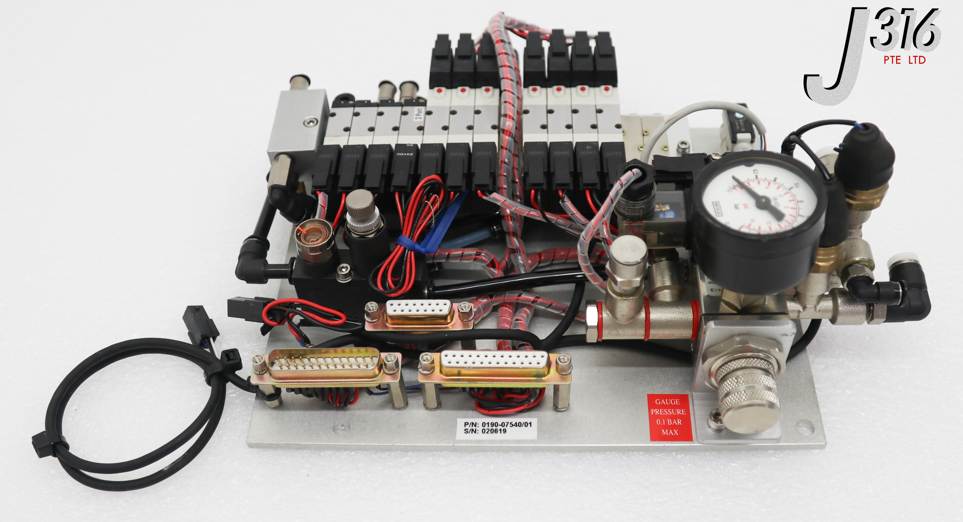 34809 APPLIED MATERIALS PNEUMATIC PANEL, NOVA WAFER HANDLER 0190